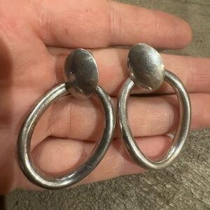 925 Sterling silver vintage post earrings